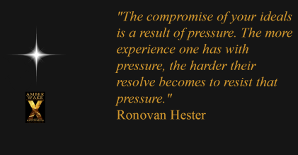 Ronovan Hester Quote about Pressure