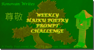 Ronovan Writes Haiku Challenge Image.